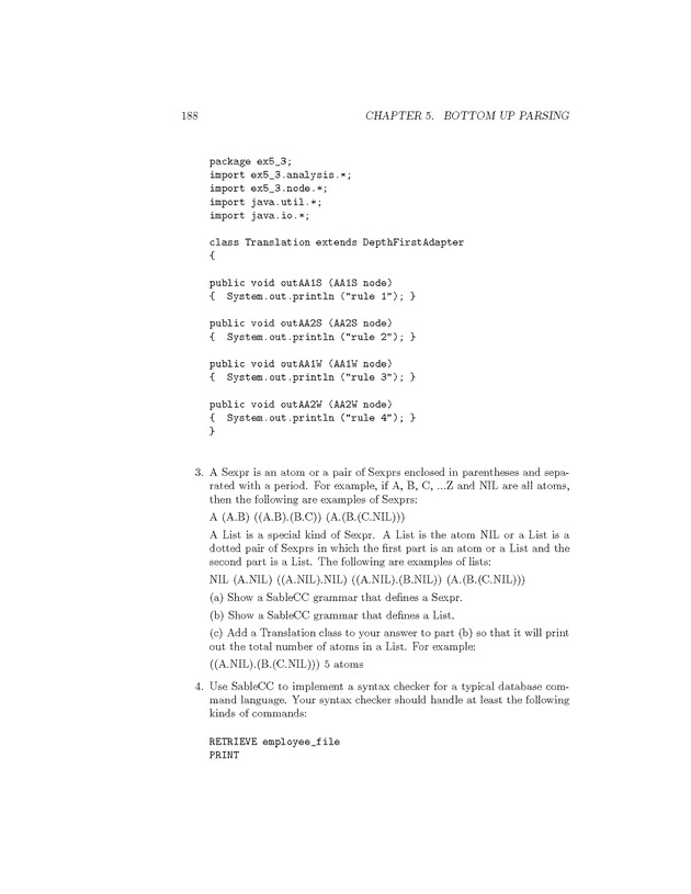 Compiler Design: Theory, Tools, and Examples - Page 188